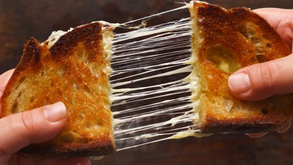 The ultimate cheese toastie needs the perfect pull factor. 