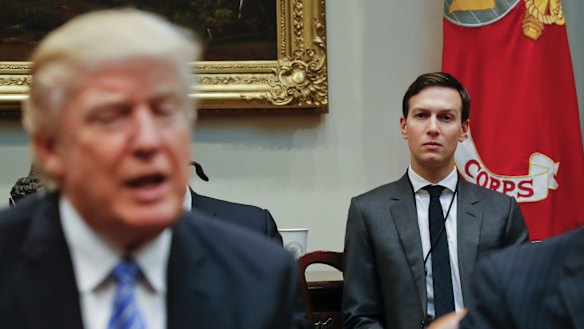 White House senior adviser Jared Kushner, right, is close to the Saudi crown prince.