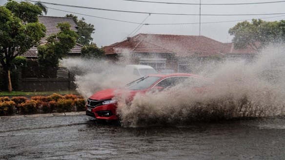Many motorists ignored warnings from police and continued to drive through floods.
