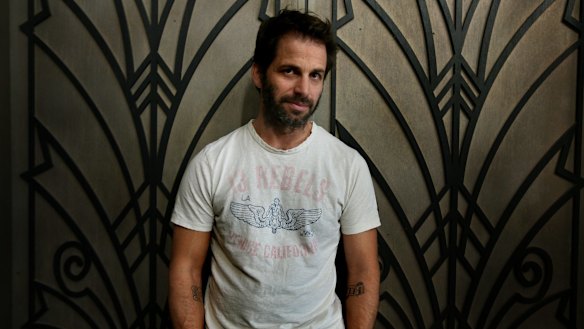Zack Snyder, director of the Warner Bros film Justice League.