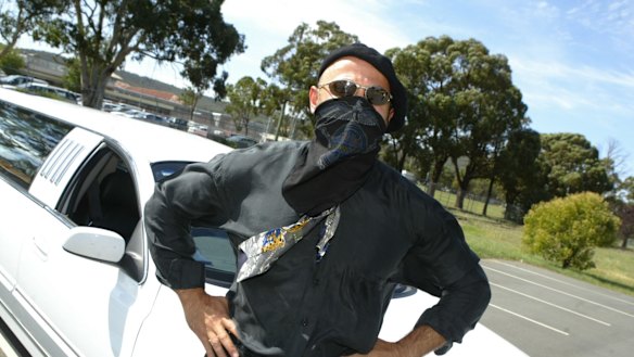 After a long stretch in prison, Chris Binse leaves in a stretch limo. He soon did a U-turn.