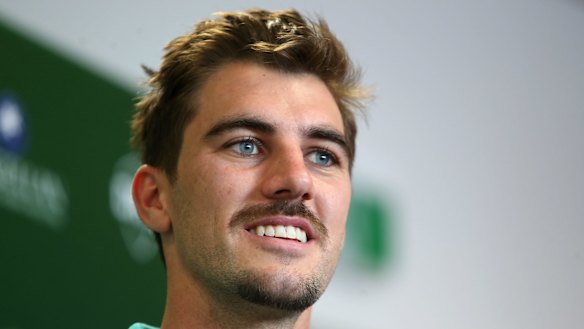 Big plans: Pat Cummins is intent on keeping Virat Kohli quiet this summer.