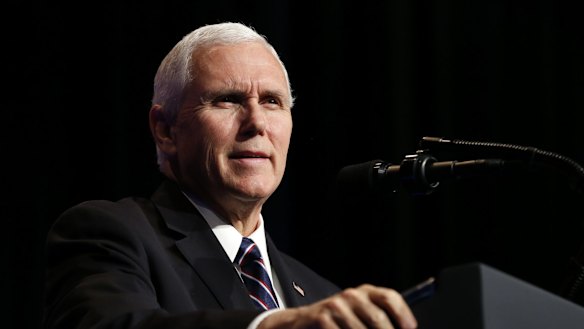 US Vice-President Mike Pence.