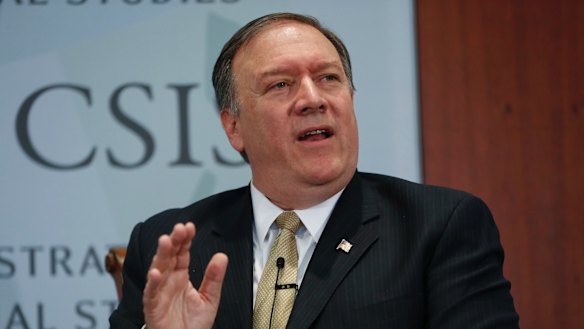 In a speech in April, Mike Pompeo, then CIA director, described WikiLeaks as a  "hostile intelligence agency."