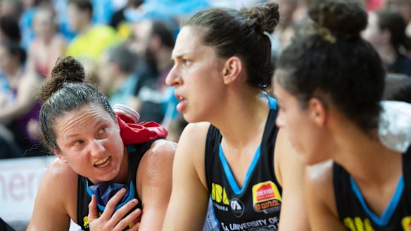 "I'm telling you, you've got to stick around" - Kelsey Griffin to Marianna Tolo and Kia Nurse, probably.