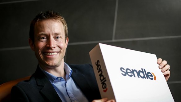 Sendle founder James Chin Moody. 