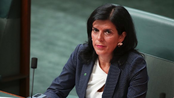 Liberal MP Julia Banks during Question Time at Parliament House in Canberra earlier this month.