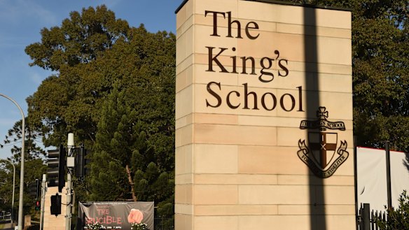 The King's School in North Parramatta is charging more than $40,000 in year 12 school fees once additional levies are included.