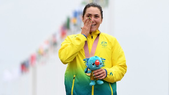 Commonwealth Games gold medalist Chloe Hosking keeps on winning.