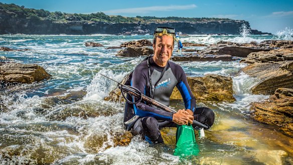 Oliver Brown. a fisher and forager unhappy with the proposed changes.