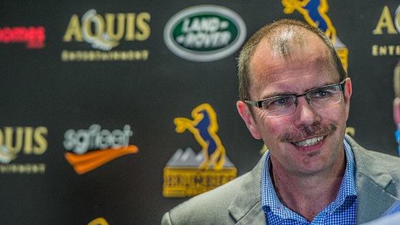 Outgoing Brumbies boss Michael Thomson.