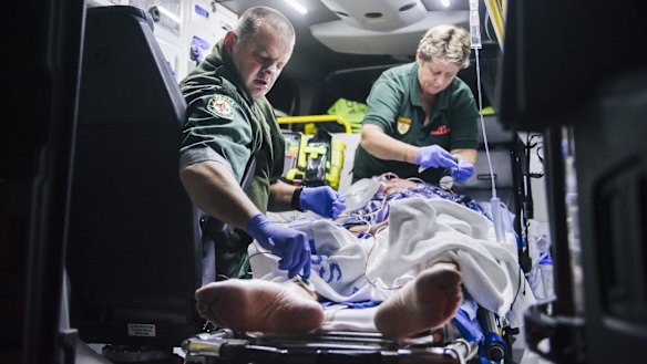 A majority of paramedic assaults occur on weekend nights, where drugs and alcohol are a factor.