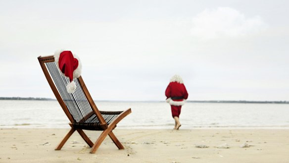 The beach is a preferable option to a huge drama, involving flights to see family, for us this Christmas.