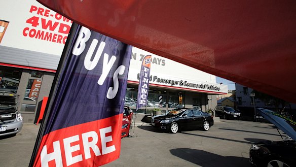 AP Eagers' profits have fallen 23.6 per cent for the first six months of the year.