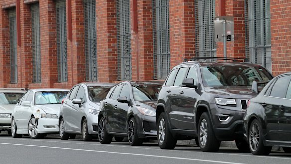 Residents in Teneriffe and Newstead struggle to find car parking and regularly rent spaces.