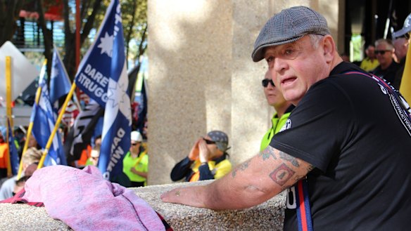 Long-time unionist Joe McDonald (above) castigated CFMMEU national secretary Michael O'Connor.