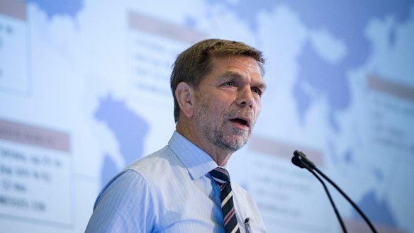 Flight Centre chief executive Graham Turner announced the company would pay a fully franked $1.49 special dividend.