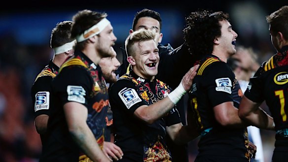 The unbeaten Chiefs welcome back All Blacks Damian McKenzie, Brodie Retallick, Sam Cane and Brad Weber this week.