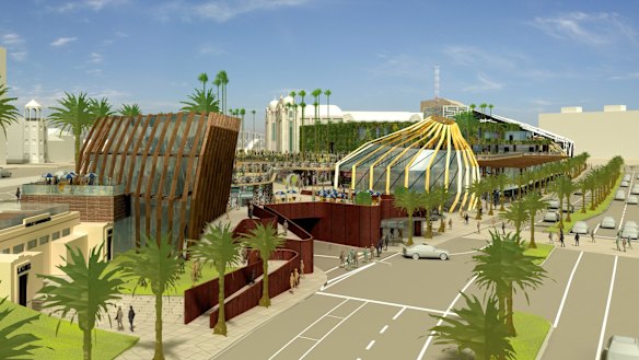 One of the previous designs for the St Kilda Triangle.