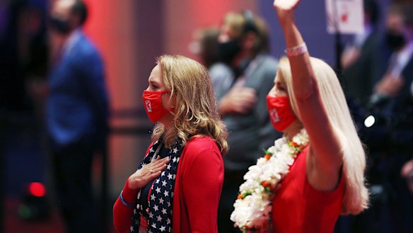 Delegates at the Republican National Convention in Charlotte in August.