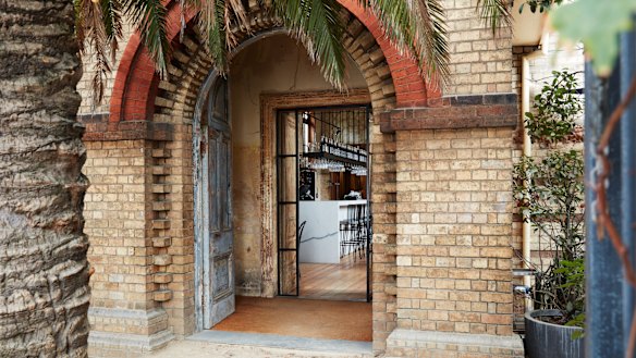 Everything has been touched lightly, from the moment guests arrive through the front vestibule.