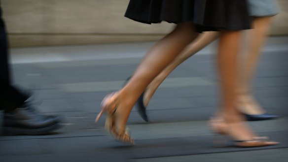 The total number of Australians in work in February rose by just 4600.