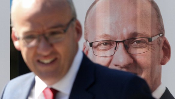 Under siege: Labor leader Luke Foley.