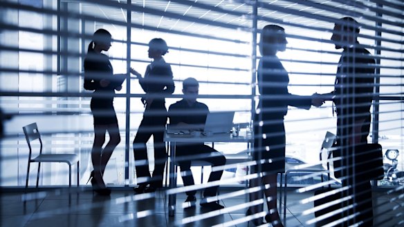 Corporate Australia is split on relationships at work. 