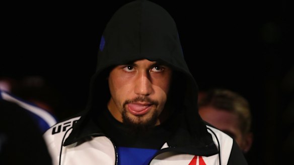 Robert Whittaker is in hospital.