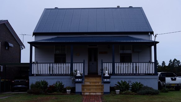 The house on Morrison St, Grafton where Brenton Tarrant grew up.