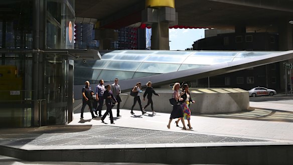 The NSW government wants workers back in the CBD to help rebuild the local economy as it prepares to announce a record budget deficit on November 17.