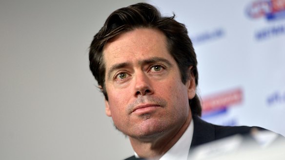 AFL boss Gillon McLachlan proposed he should float the game and use the proceeds to buy the Australian Open.