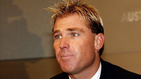 Cricketer Shane Warne served a one-year ban in 2003.