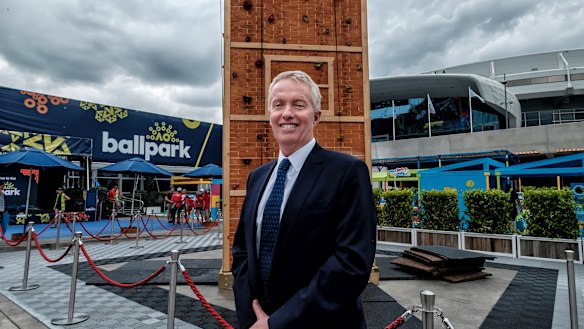 Tennis Australia boss Craig Tiley is banking on fewer spectators.