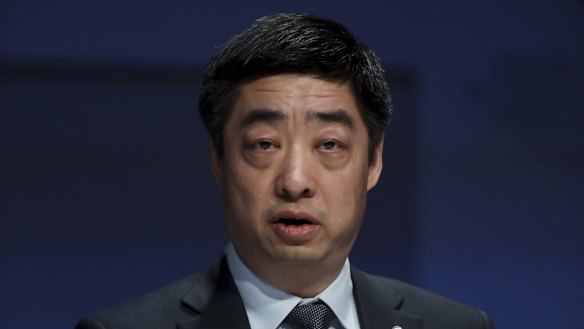 Huawei rotating chairman and current deputy chairman Ken Hu.
