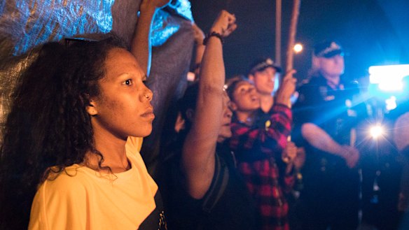 Former youth detainee Dylan Voller among activists arrested at ...