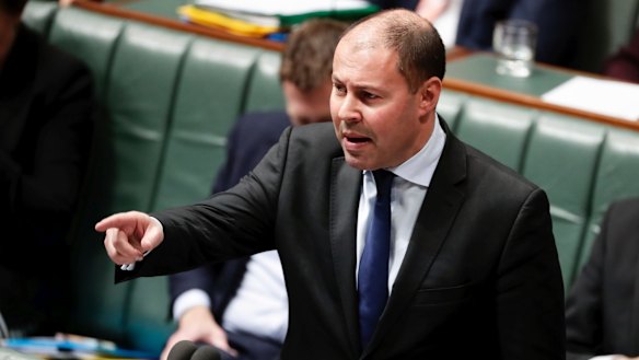 Treasurer Josh Frydenberg. 