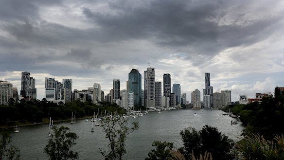Severe storms could develop in the state's south-east on Tuesday, bringing damaging winds, large hail and heavy rain.