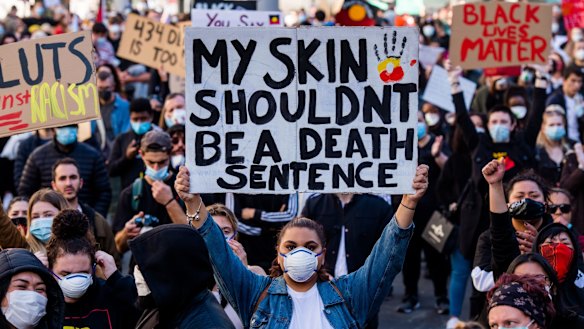 An estimated 10,000 people marched in Sydney, as part of protests held around the country.