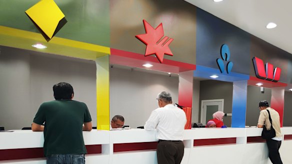 Fallout from the royal commission, slowing lending and property market price falls are weighing on big bank share prices