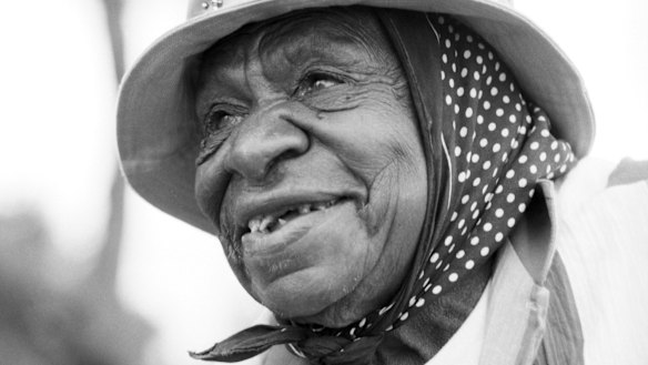 Emily Kame Kngwarreye in 1992. 