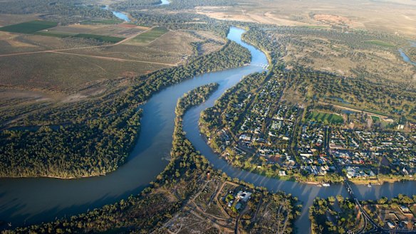 The Murray and Darling rivers meet at Wentworth in NSW.