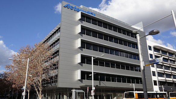 The ActewAGL building in Civic.