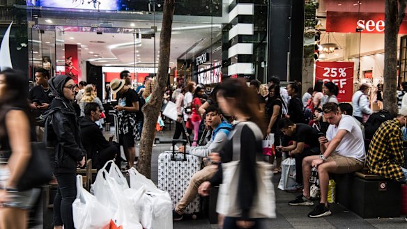 There are signs that the future may be shifting away from mad crushes off people lining up outside store-fronts at the crack of dawn.