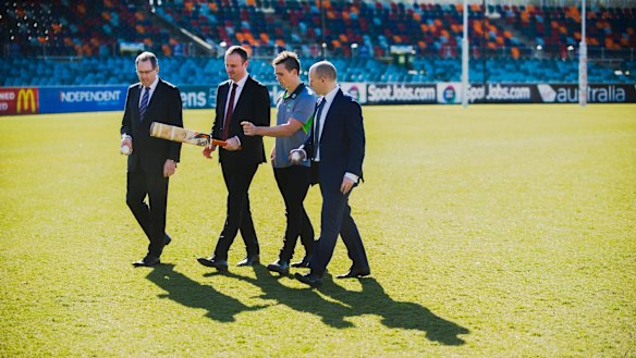 Cameron French helped deliver more elite cricket to Canberra.