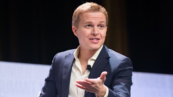 Woody Allen's estranged son Ronan Farrow.