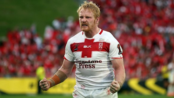 Heart on his sleeve: James Graham believes the England-New Zealand contest may rival State of Origin for intensity.