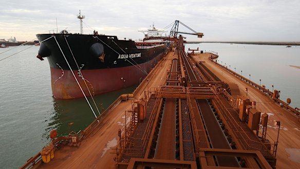 Australia is the world's top exporter of the steelmaking commodity iron ore.
