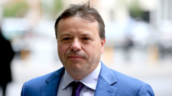 Millionaire Brexit campaigner Arron Banks in London.