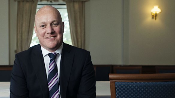 Air New Zealand chief executive Christopher Luxon.